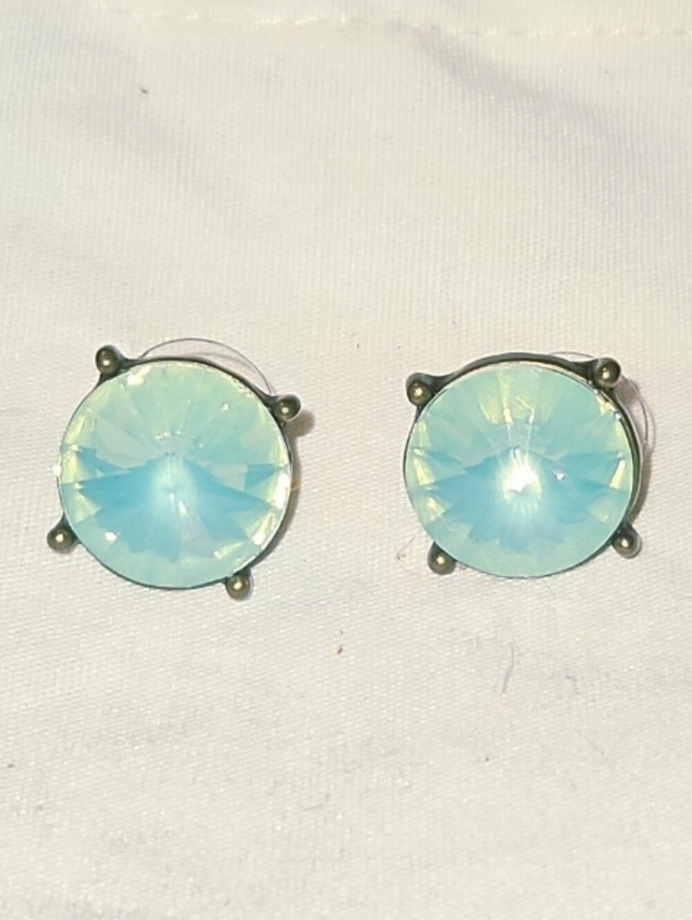 Aquamarine Post Earrings